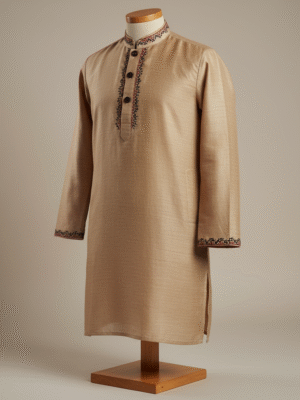 Contemporary Linen-Blend Casual Fatua